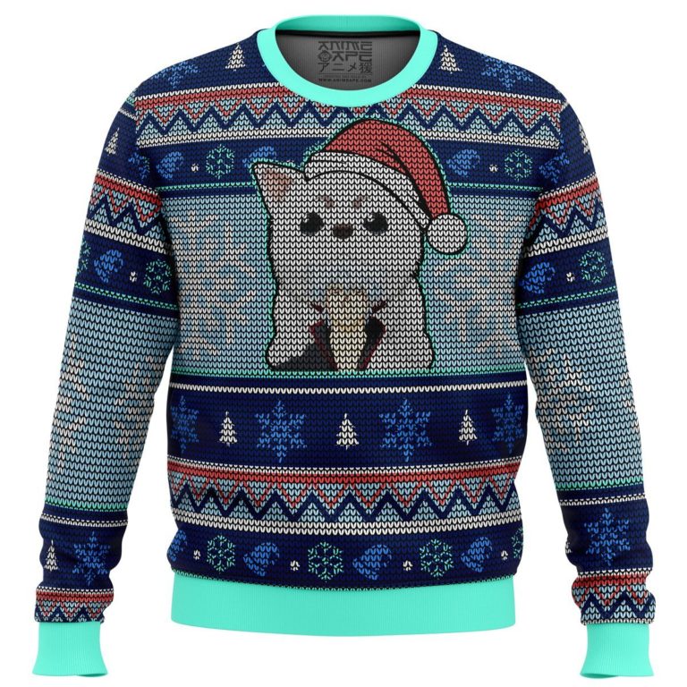 Gintoki And Sadaharu Gintama Premium Ugly Christmas Sweater