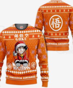 Goku Kid Ugly Christmas Sweater Dragon Ball Anime Xmas Gift Goku Kid Ugly Christmas Sweater Dragon Ball Anime Xmas Gift