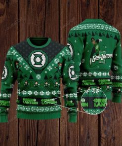 Green Lantern Christmas Sweater