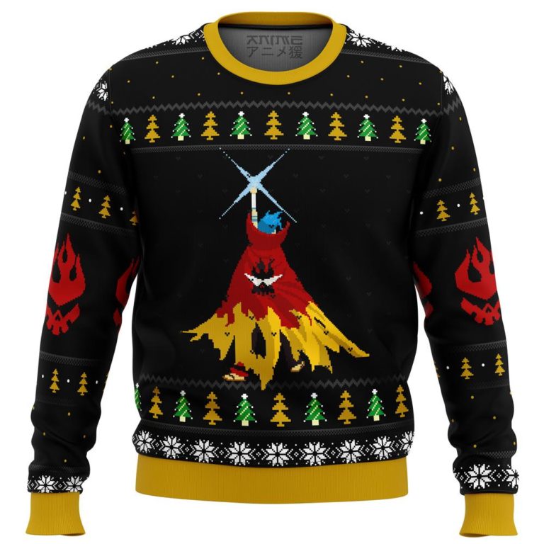 Gurren Lagann Kamina Premium Ugly Christmas Sweater