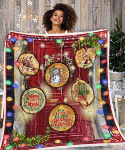 Have a Holly Jolly Christmas Fleece Blanket Have a Holly Jolly Christmas Fleece Blanket