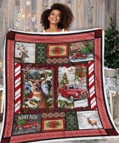 Home For The Holidays Fleece Blanket