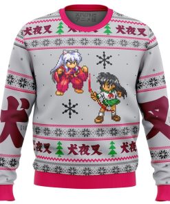 Inuyasha And Kagome Alt Premium Ugly Christmas Sweater