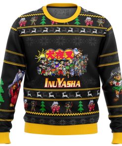 Inuyasha Sprites Premium Ugly Christmas Sweater