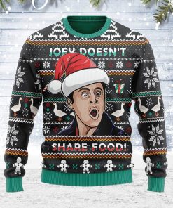 Joey Doesn’t Share Food Ugly Christmas Sweater