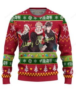 Jujutsu Kaisen Ugly Christmas Sweater Jujutsu Kaisen Ugly Christmas Sweater