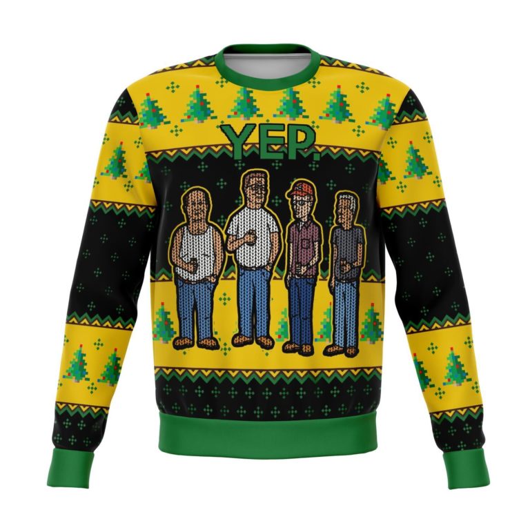 King Of The Hill Yep Premium Ugly Christmas Sweater