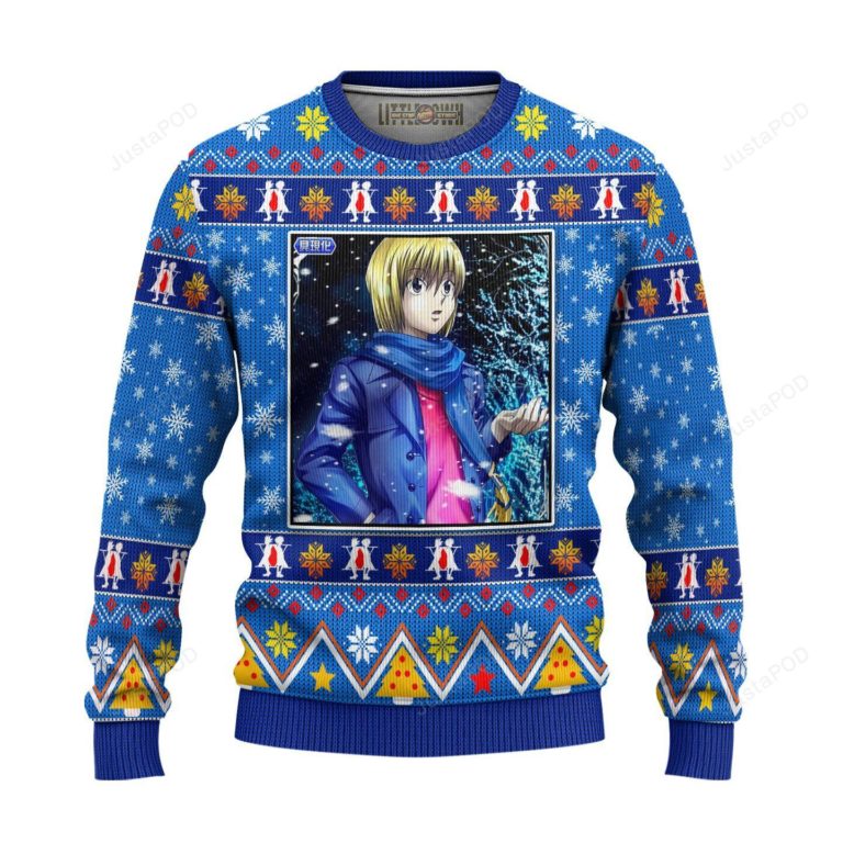 Kurapika Hunter X Hunter For Unisex Ugly Christmas Sweater