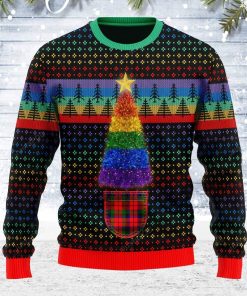 Lgbtq+ Christmas Tree Ugly Christmas Sweater