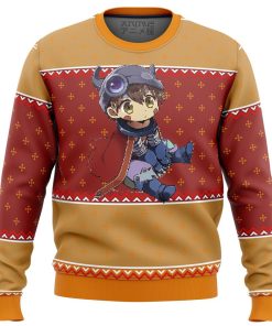 Made In Abyss Reg Premium Ugly Christmas Sweater