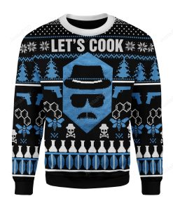 Merry Christmas Let’s Cook For Unisex Ugly Christmas Sweater