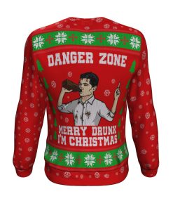 Merry Drunk Im Christmas Sterling Archer Premium Ugly Christmas Sweater