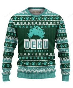 Midoriya My Hero Academia Ugly Christmas Sweater