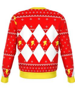 Mighty Morphin Power Rangers Premium Ugly Christmas Sweater