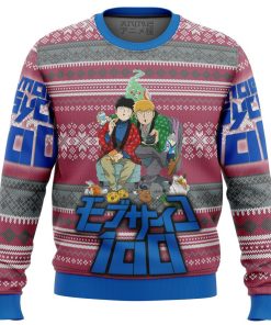 Mob Psycho 100 Alt Premium Ugly Christmas Sweater