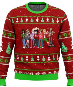 Mob Psycho 100 Holiday Premium Ugly Christmas Sweater