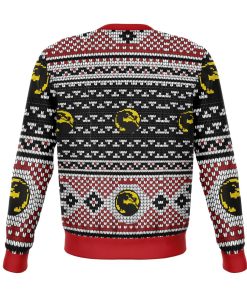 Mortal Combat Ninjas Premium Ugly Christmas Sweater