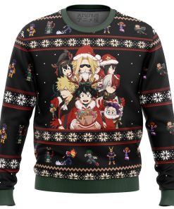 My Hero Academia Boku No Holiday Premium Ugly Christmas Sweater