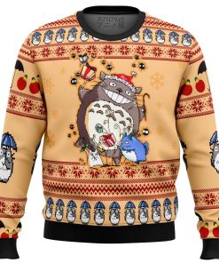 My Neighbot Totoro Alt Premium Ugly Christmas Sweater