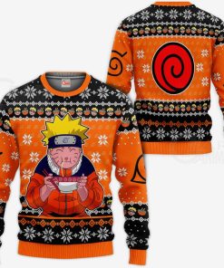 Naruto Ramen Ugly Christmas Sweater Naruto Custom Anime Shirt