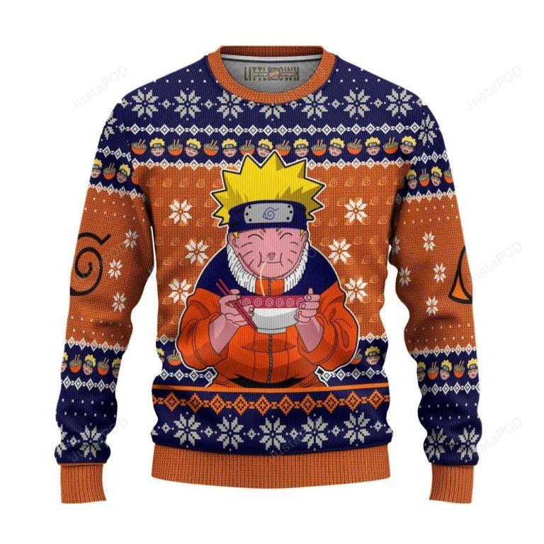 Naruto Ramen Ugly Christmas Sweater