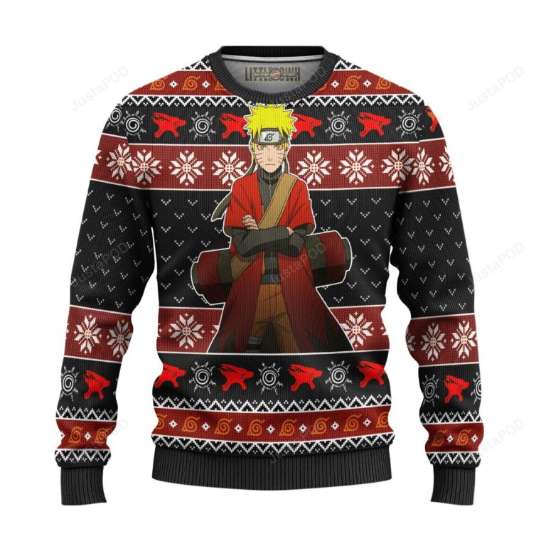 Naruto Sage Mode For Unisex Ugly Christmas Sweater