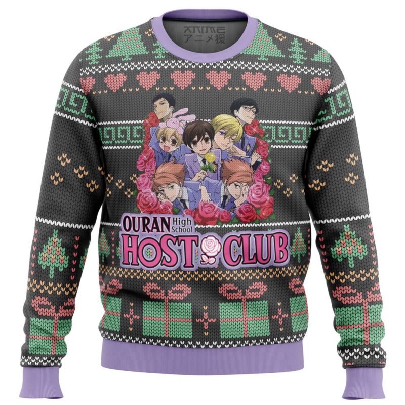 Ouran High School Alt Premium Ugly Christmas Sweater
