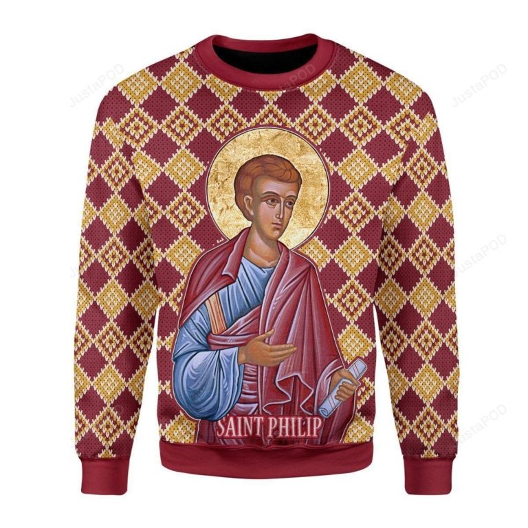 Philip The Apostle For Unisex Ugly Christmas Sweater