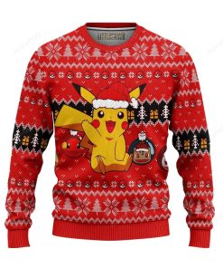 Pikachu Pokemon Ugly Christmas Sweater
