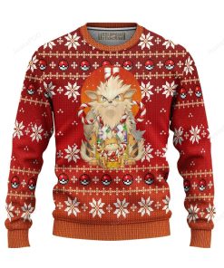 Pokemon Arcanine Ugly Christmas Sweater