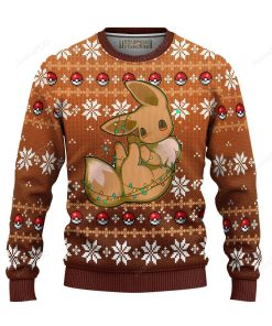 Pokemon Eevee Ugly Christmas Sweater