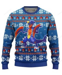 Pokemon Garchomp Anime Ugly Christmas Sweater