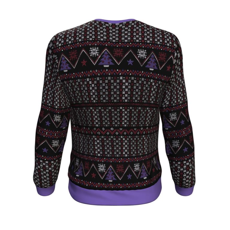 Pokemon Ghosts Gengar Ghastly Haunter Premium Ugly Christmas Sweater