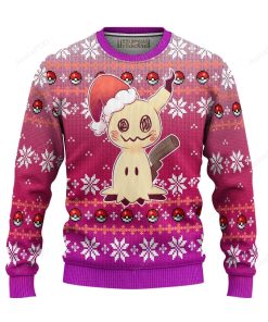 Pokemon Mimikyu Ugly Christmas Sweater
