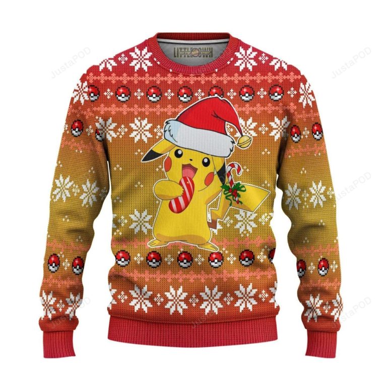Pokemon Pikachu Ugly Christmas Sweater