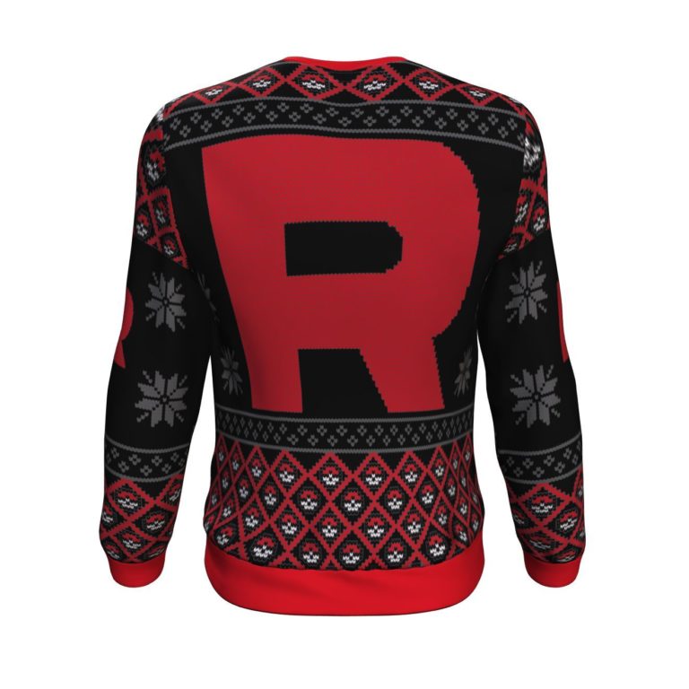 Pokemon Team Rocket Premium Ugly Christmas Sweater