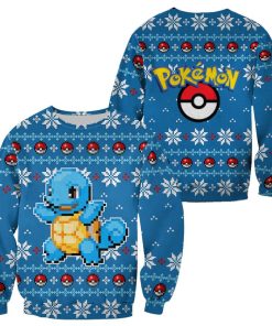 Pokemon Ugly Christmas Sweater Custom Squirtle Xmas Gift