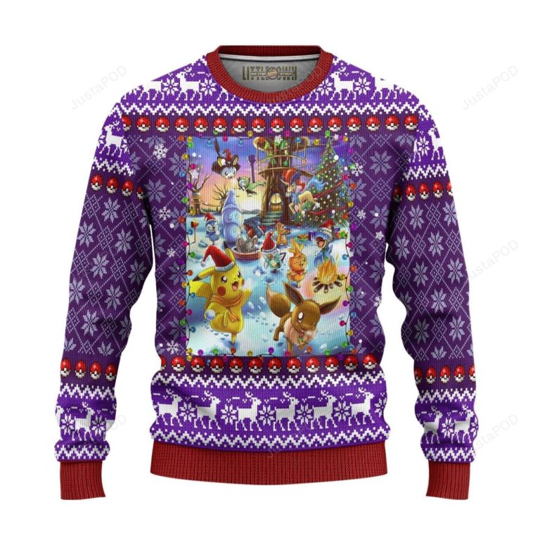 Pokemon Ugly Christmas Sweater
