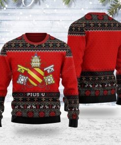 Pope Pius V For Unisex Ugly Christmas Sweater