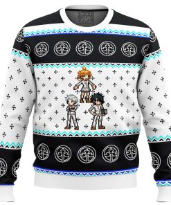 Promised Neverland Sprites Premium Ugly Christmas Sweater Promised Neverland Sprites Premium Ugly Christmas Sweater