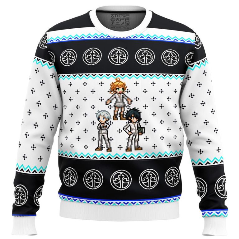 Promised Neverland Sprites Premium Ugly Christmas Sweater