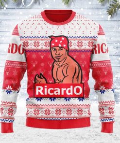 Ricardo Milos Meme Funny For Unisex Ugly Christmas Sweater
