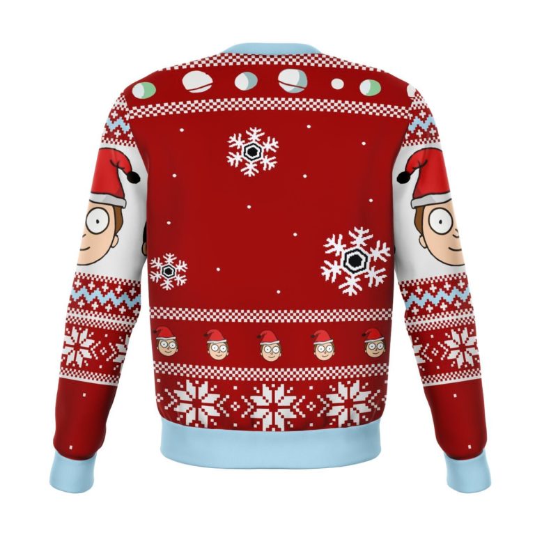 Rick Morty Premium Ugly Christmas Sweater
