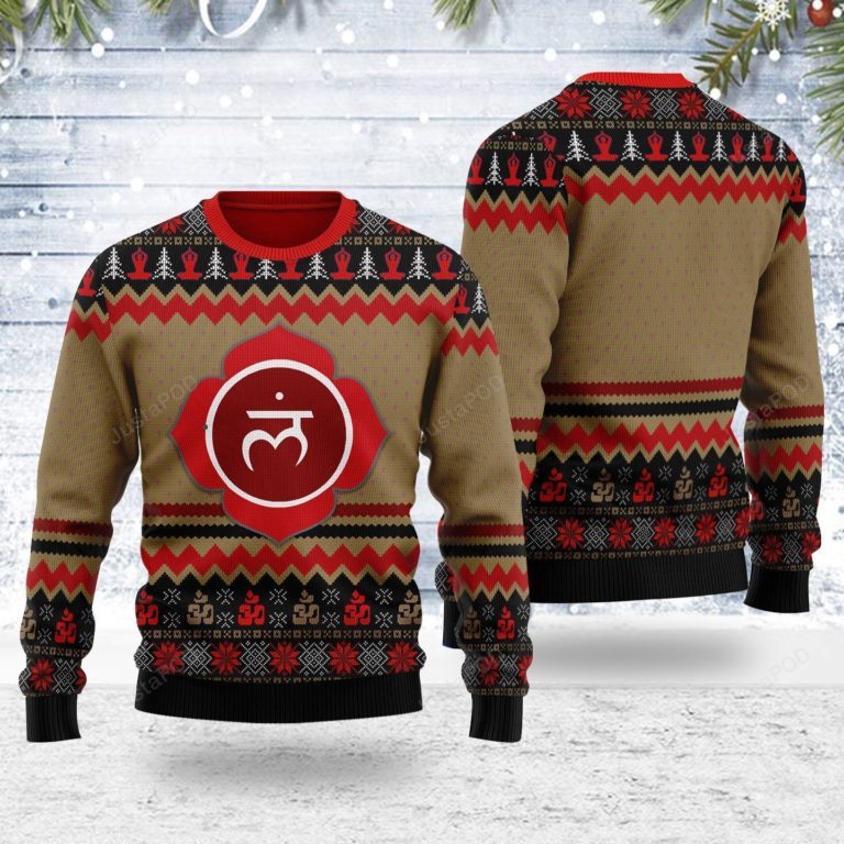 Root Chakra For Unisex Ugly Christmas Sweater