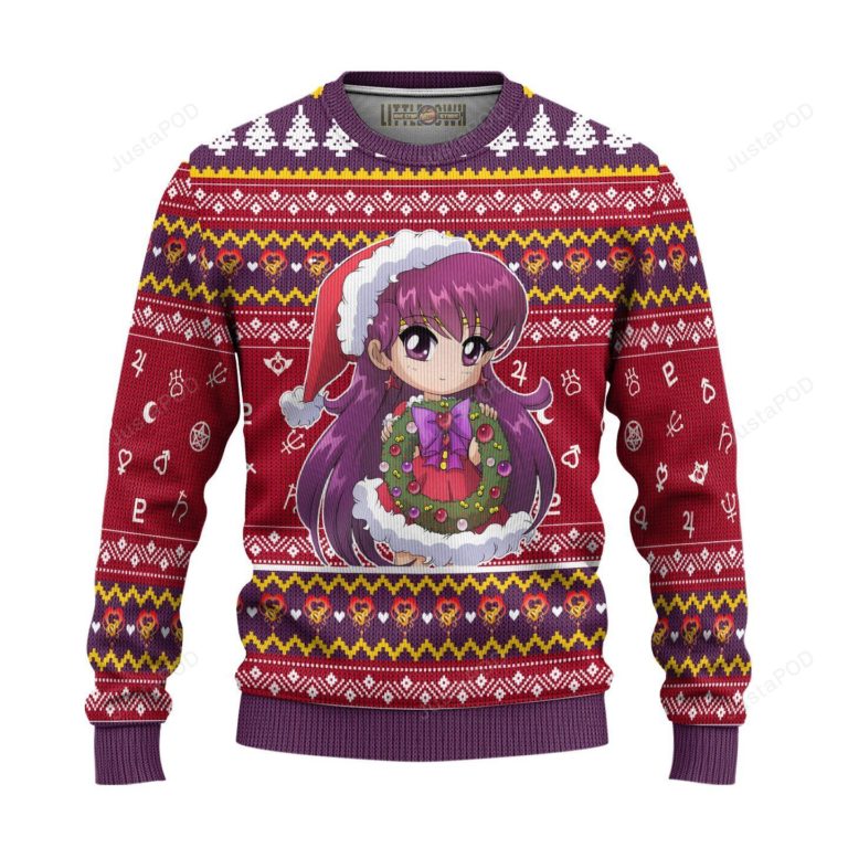 Sailor Mars For Unisex Ugly Christmas Sweater