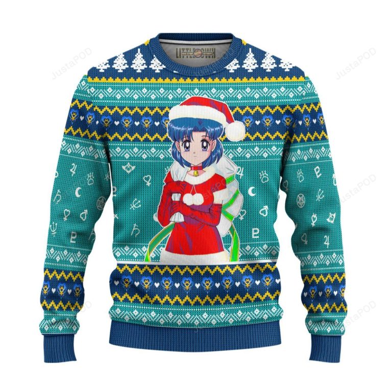 Sailor Mercury Ugly Christmas Sweater