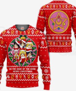 Sailor Moon Ugly Christmas Sweater Anime Xmas Gift Idea
