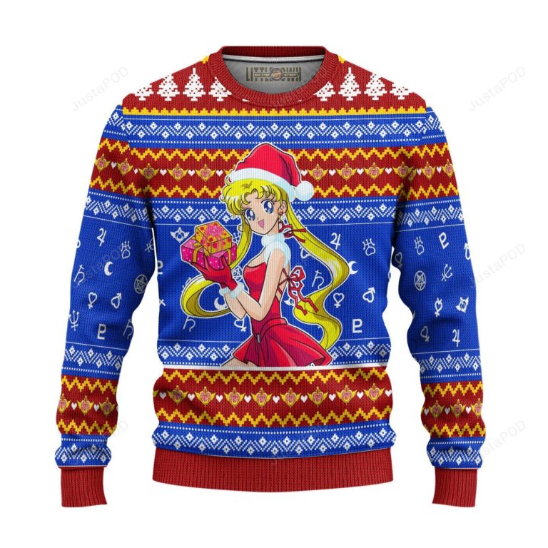 Sailor Moon Ugly Christmas Sweater