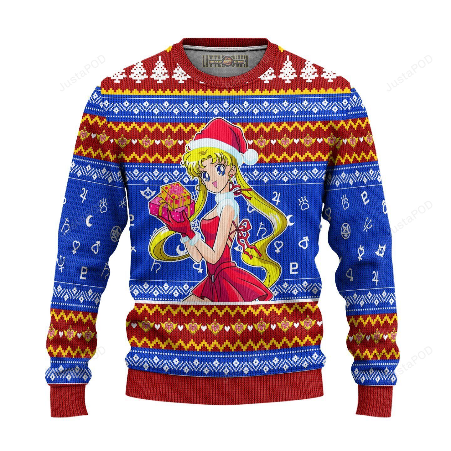 Sailor Moon Ugly Christmas Sweater - RobinPlaceFabrics