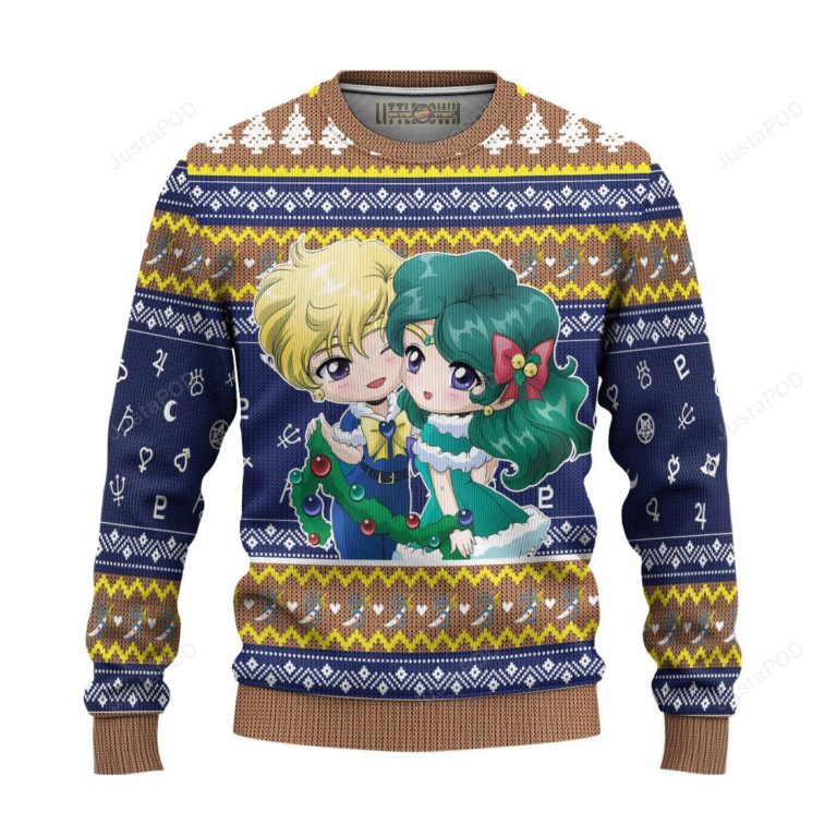 Sailor Uranus Ugly Christmas Sweater